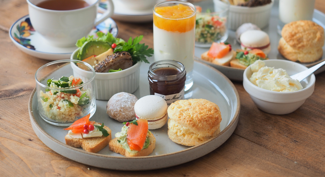 カジュアルアフタヌーンティーのイメージ写真