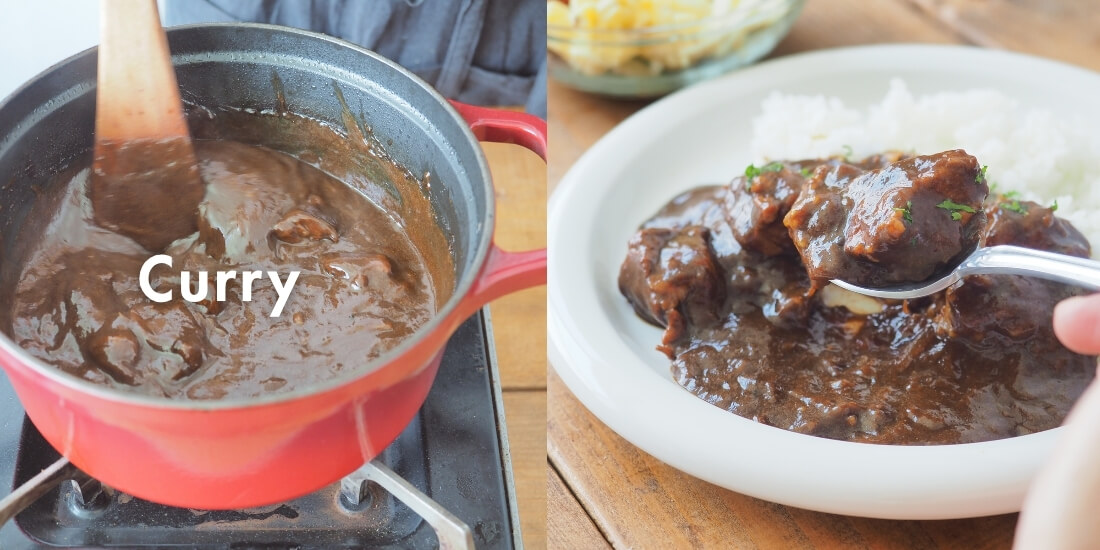 屋台フード_カレーの写真
