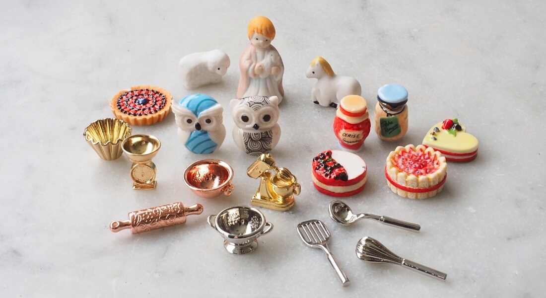 たくさんの種類のフェーブ写真