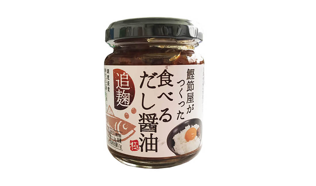 食べるだし醤油のパッケージ写真