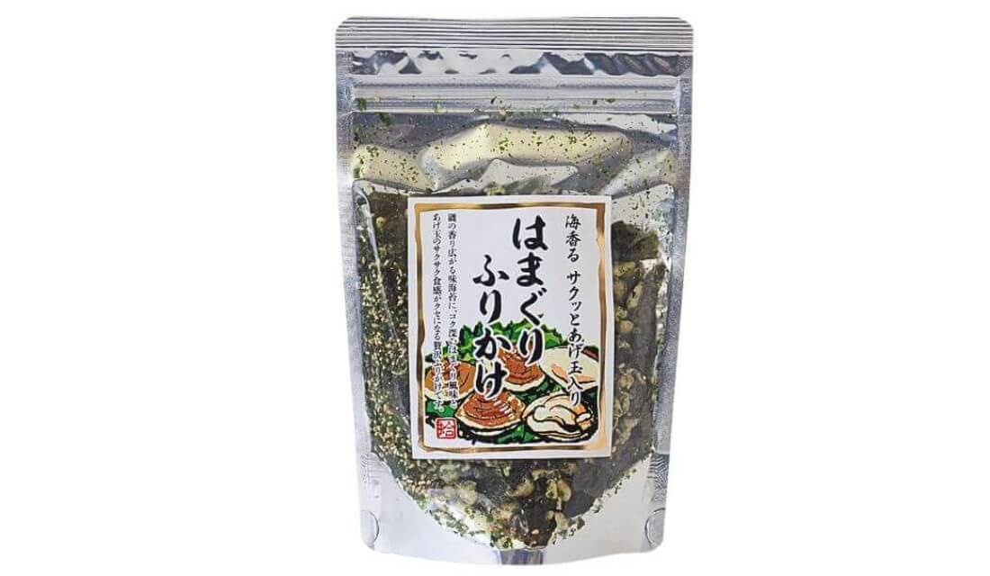 はまぐりあおさふりかけのパッケージ写真