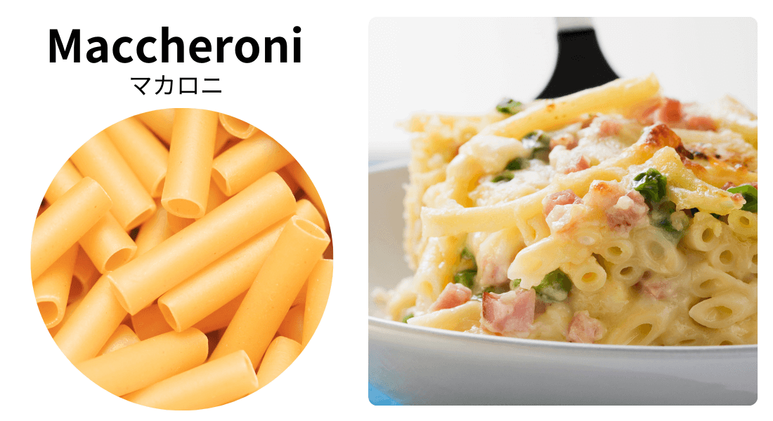 マカロニ_パスタ＆料理写真