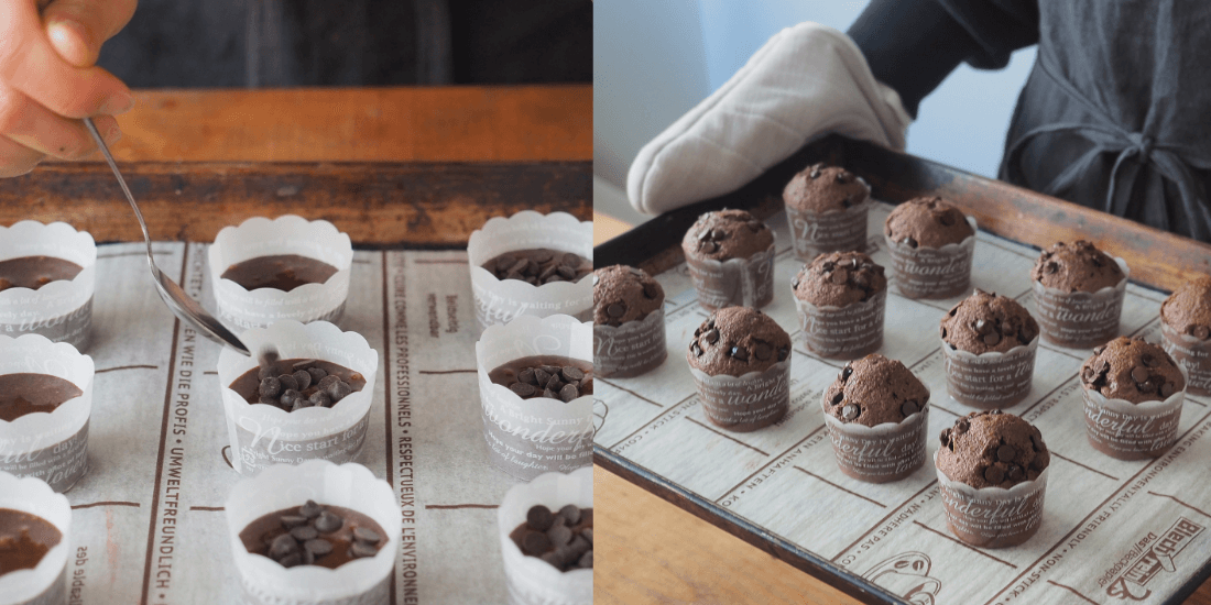焼き込み用のチョコチップの写真