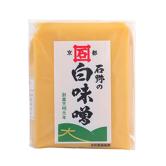 《石野味噌》石野の白味噌（袋）【500g】