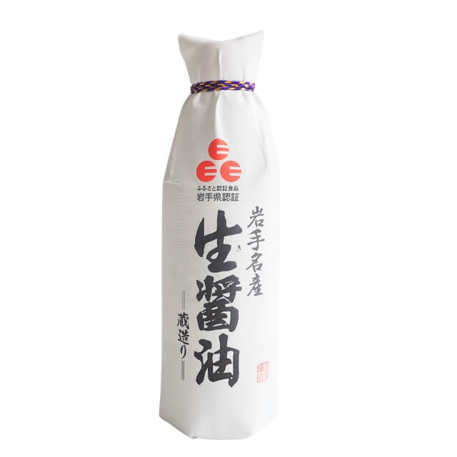 佐々長醸造 岩手名産 生醤油 500ml