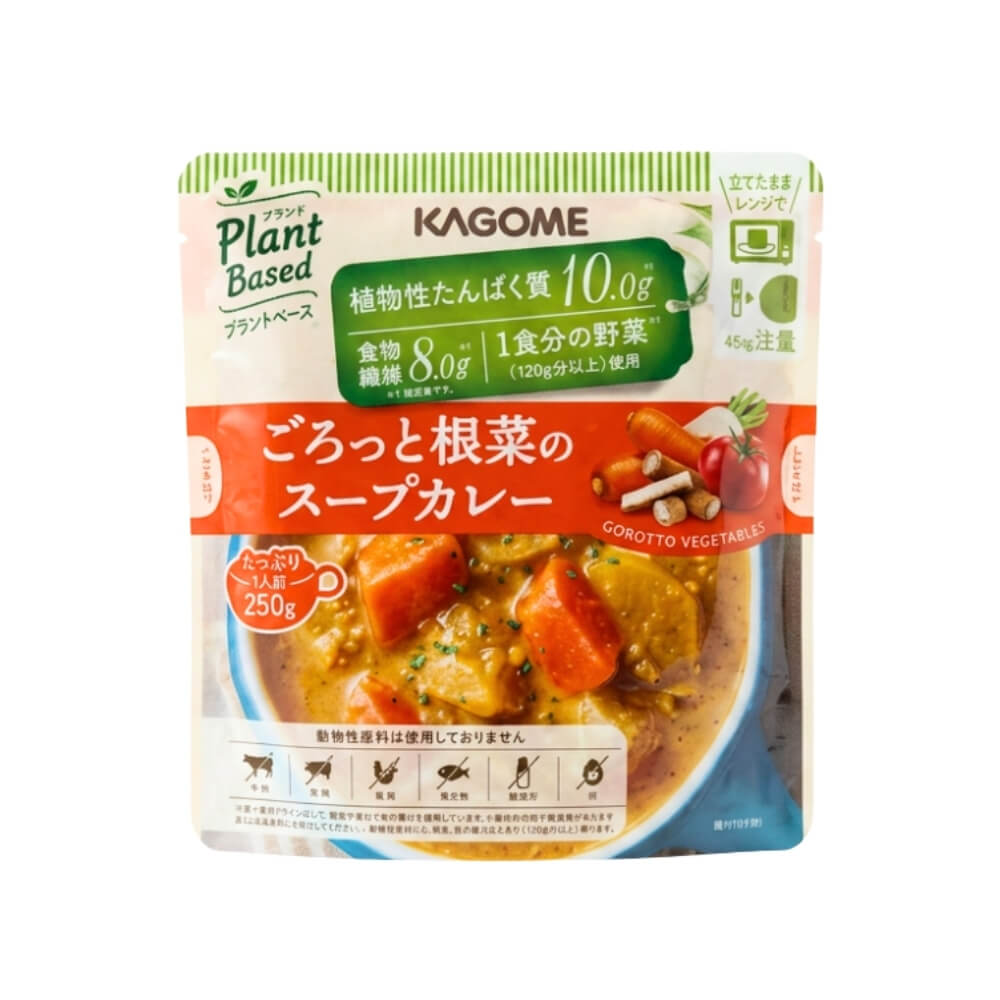 カゴメ ごろっと根菜のスープカレー 250g