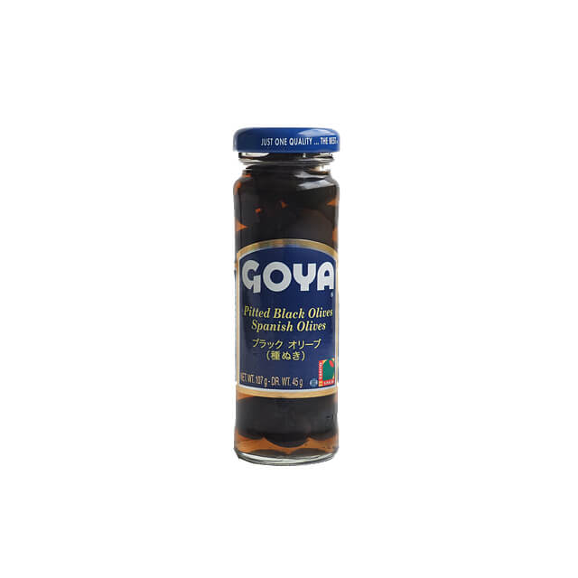 《GOYA》ブラックオリーブ（種ぬき）【107g】