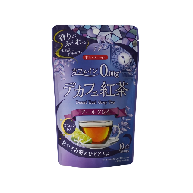 ティーブティック デカフェ紅茶（アールグレイ）1.2g×10袋｜プロフーズ