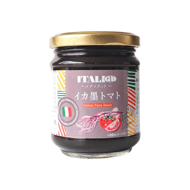 《イタリアット》パスタソース イカ墨トマト【190g】