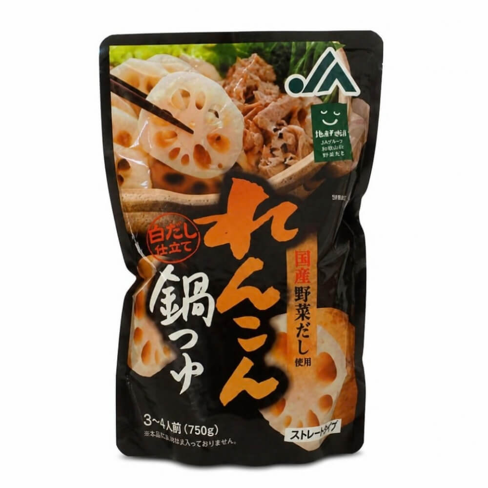 JA茨城 れんこん鍋つゆ 750g