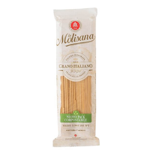 ラ・モリサーナ メッツェ・リングイネ・ブロンズ No.7 500g