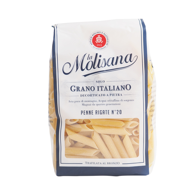 ラ モリサーナ ペンネ リガーテ ブロンズno 500g プロフーズ オンラインストア