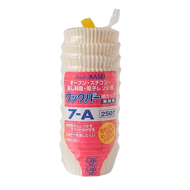 旭化成 クックパー紙カップ（ベーキングカップ）7－A 250枚