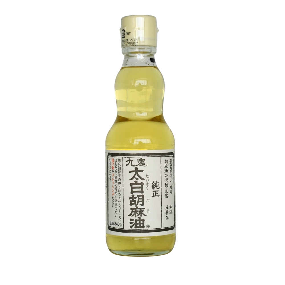 《九鬼産業》純正太白胡麻油【340g】