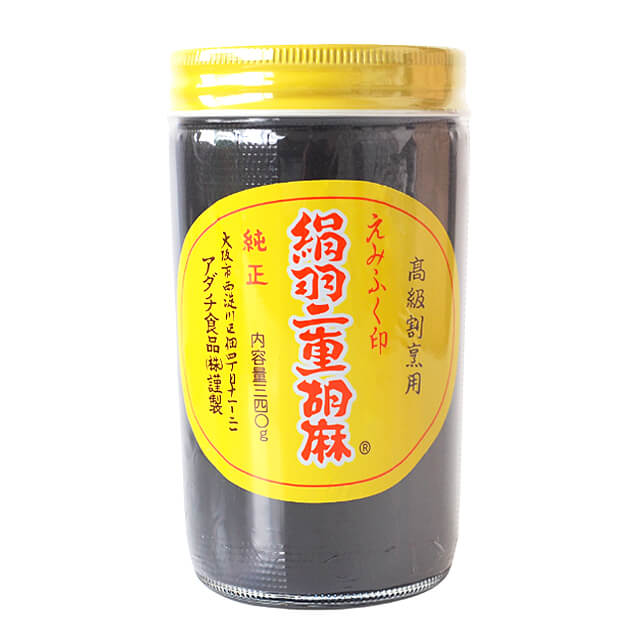 アダチ食品 絹羽二重胡麻・黒 340g｜プロフーズ オンラインストア