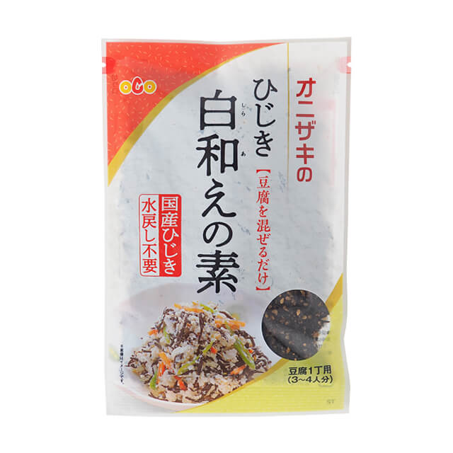 オニザキ ひじき白和えの素 60g｜プロフーズ オンラインストア【公式通販】