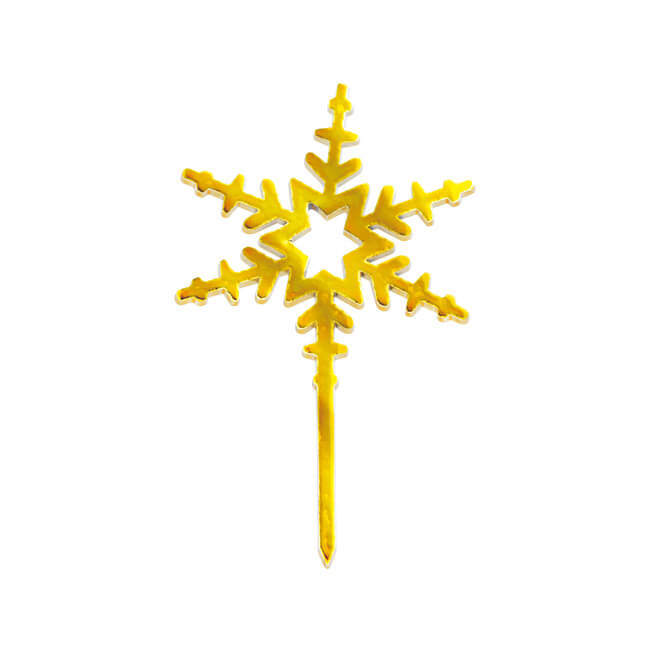 《まほろば》雪の結晶（金）【1個】