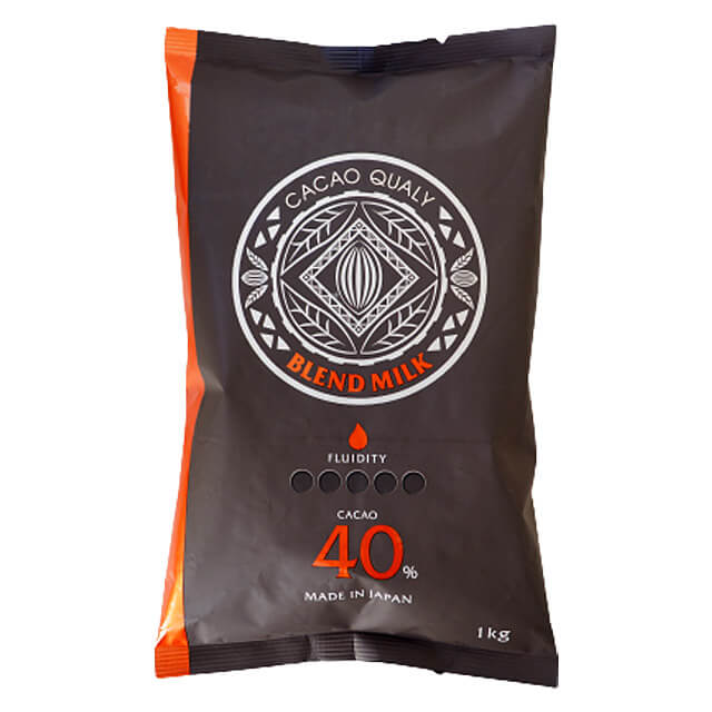 夏季冷蔵 不二製油 カカオクオリー ブレンドミルク40% 1kg