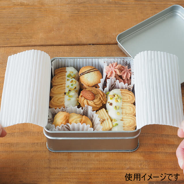 サテンシルバー缶（124×124×H52） 1個｜プロフーズ オンラインストア