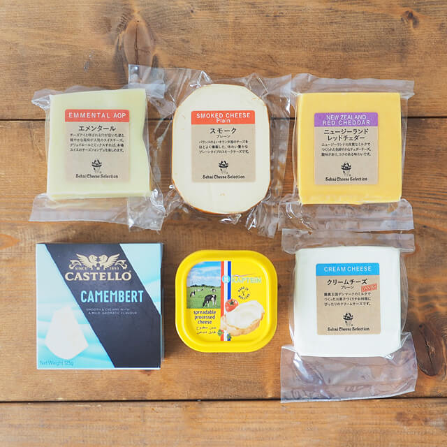 世界チーズ商会 チーズお楽しみ袋 6種セット