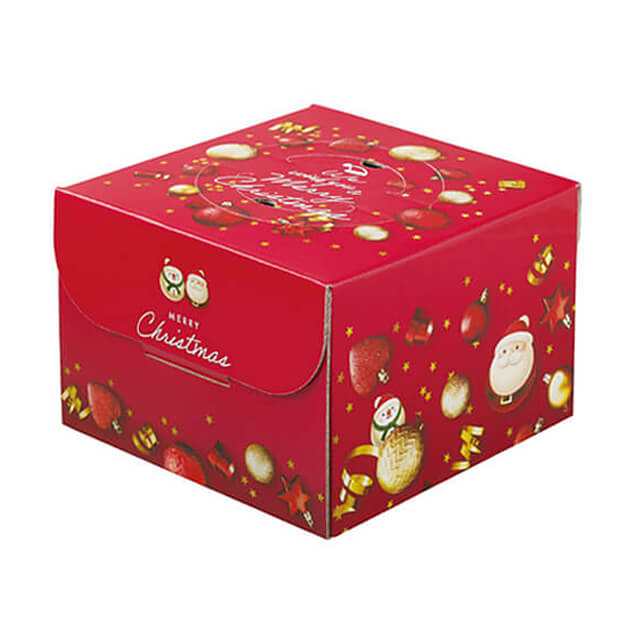 和気 サンタと飾り赤（130）6号 1枚