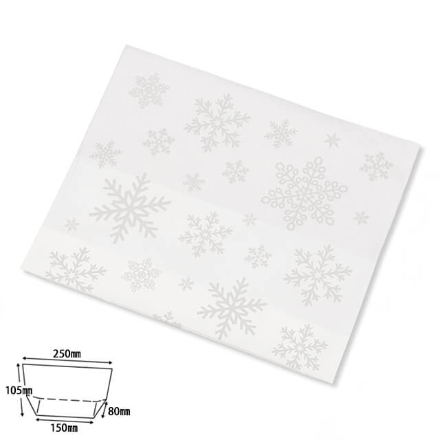 柳井  フラップバッグ 雪 1枚入