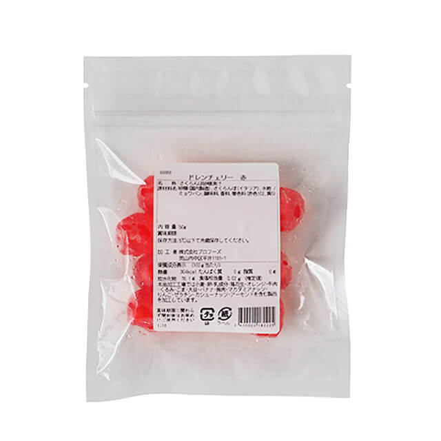 ドレンチェリー赤 50g