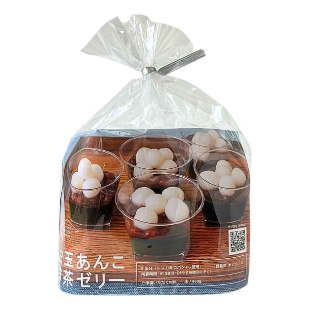 プロフーズ 白玉あんこ抹茶ゼリーキット 5個分