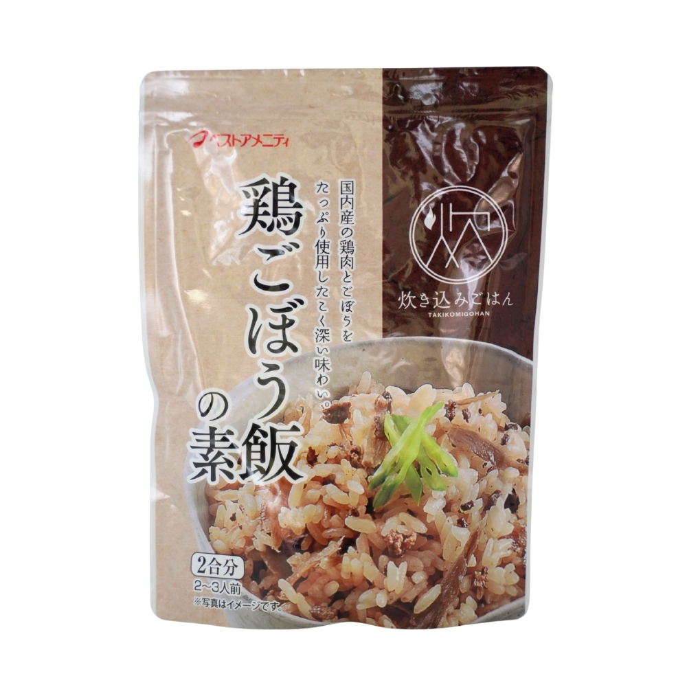 《ベストアメニティ》鶏ごぼう飯の素【150g】
