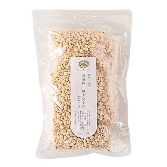 太陽食品 国産煎りはとむぎ粒 小袋タイプ 112g（7g×16袋）