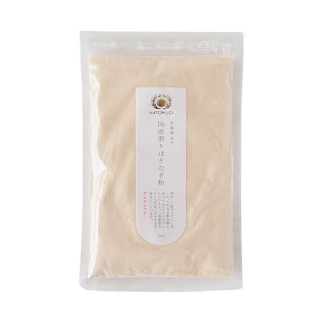 太陽食品 国産煎りはとむぎ粉 150g