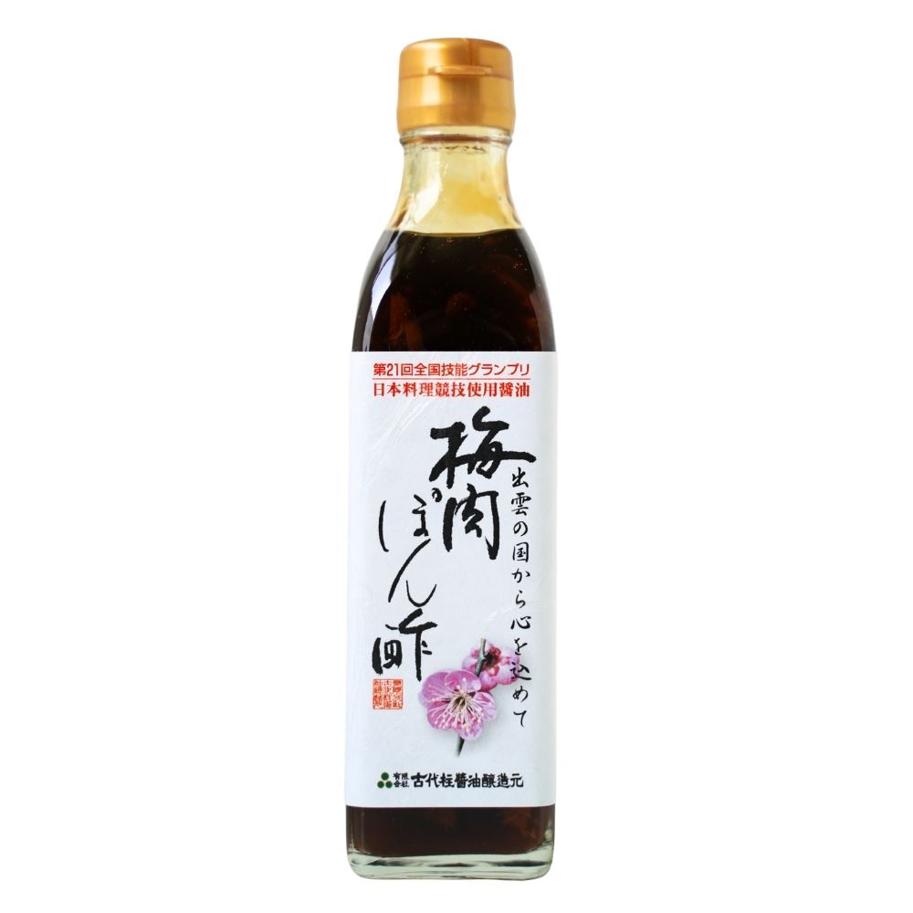 古代柱醤油 梅肉ぽん酢 300ml