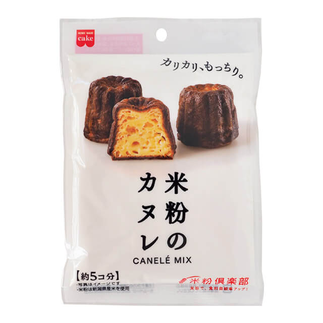 共立食品 HOMEMADECAKE 米粉のカヌレミックス 120g