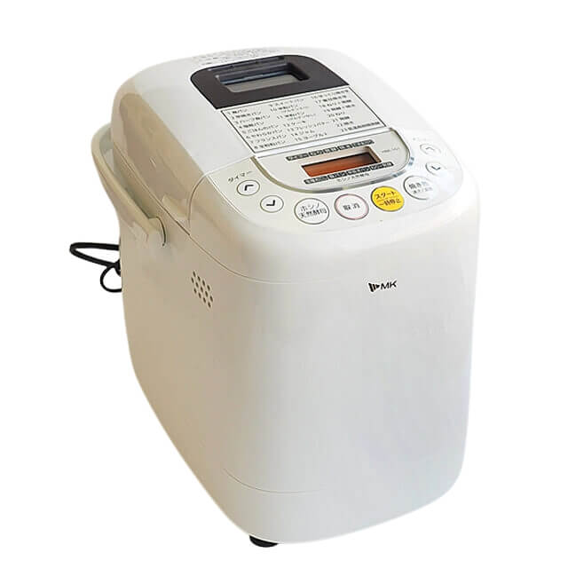 エムケー精工 ふっくらパン屋さん ホームベーカリー 1斤タイプ HBK-101W