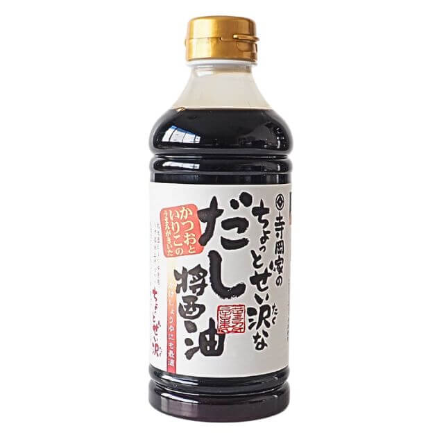 《寺岡有機醸造》寺岡家のちょっとぜい沢なだし醤油【500ml】