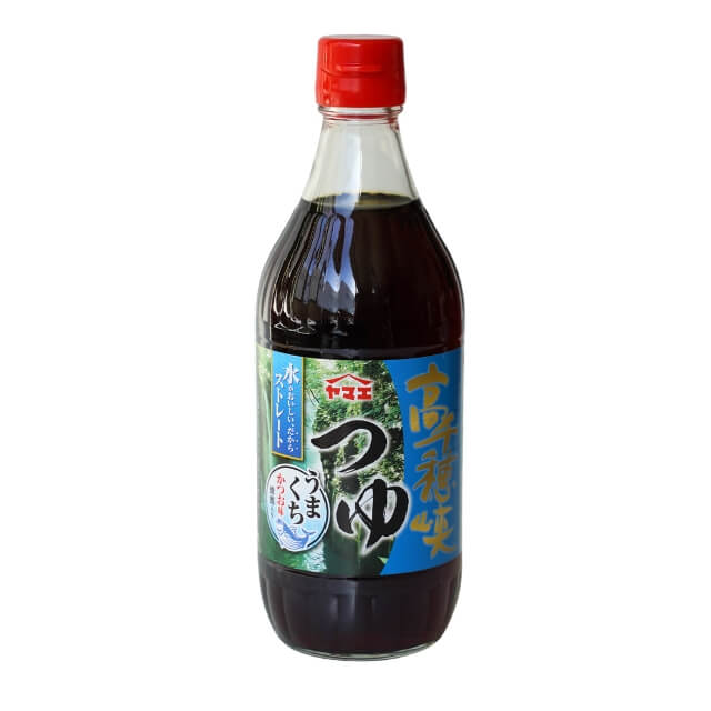 《ヤマエ》高千穂峡 かつお味うまくちつゆ【500ml】
