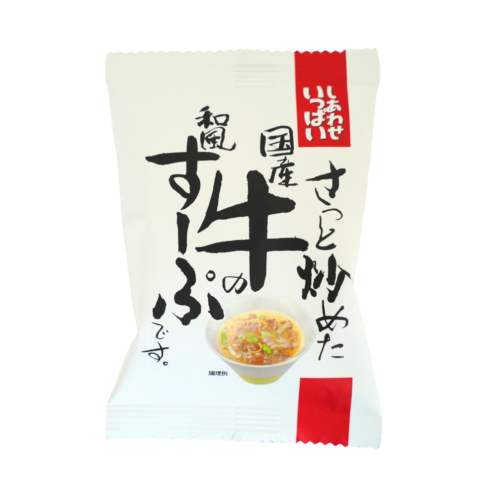 コスモス食品 さっと炒めた国産牛の和風すーぷ 1食