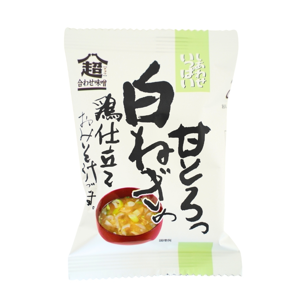 コスモス食品 甘とろっ白ねぎの鶏仕立ておみそ汁 1食