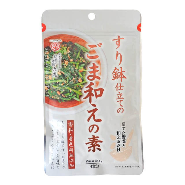 九鬼 すり鉢仕立てのごま和えの素 60g｜プロフーズ オンラインストア