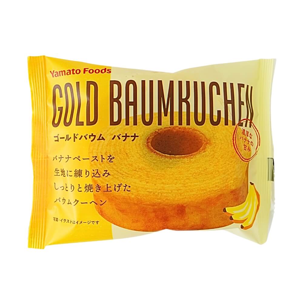 ヤマトフーズ ゴールドバウム バナナ 1個