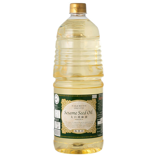 《竹本油脂》製菓用太白胡麻油【1650g】