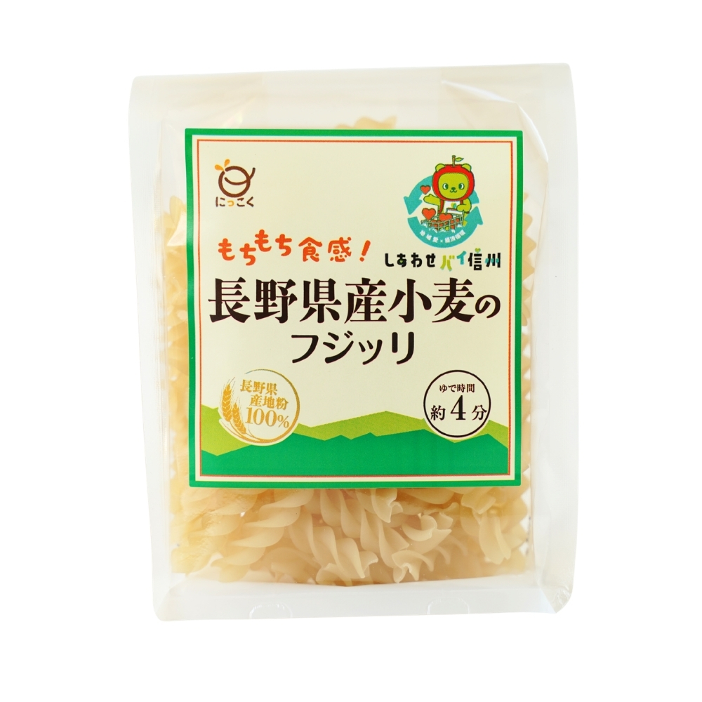 日穀製粉 長野県産小麦のフジッリ 80g
