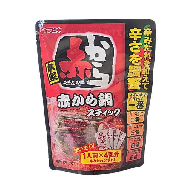 イチビキ 赤から鍋スティック 1人前×4 232g