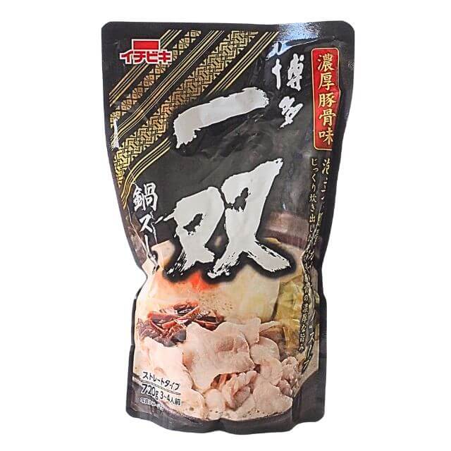 イチビキ ストレート博多一双鍋スープ 濃厚豚骨味 720g