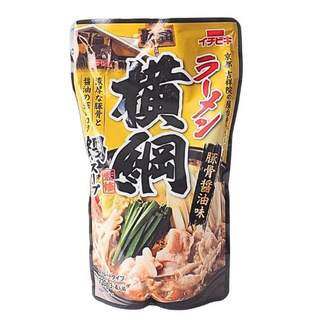 イチビキ ストレートラーメン横綱監修鍋スープ 豚骨醤油味 720g