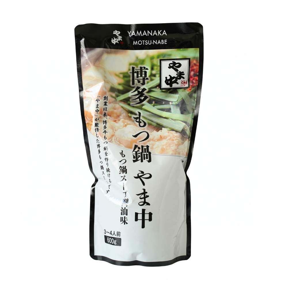 マルヱ醤油 博多もつ鍋やま中監修 もつ鍋スープ醤油味 600g