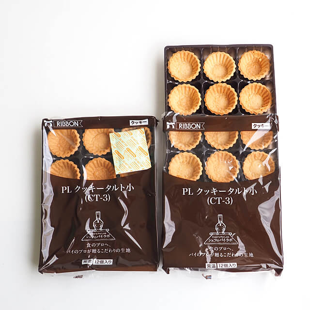 リボン食品 PLクッキータルト小（CT-3） 12個×2袋｜プロフーズ