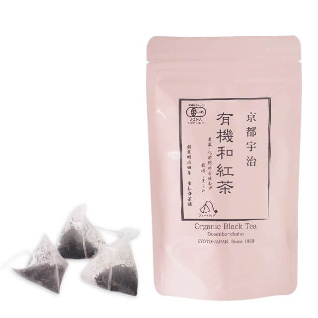 童仙房茶舗 京都宇治有機和紅茶 2g×12袋入