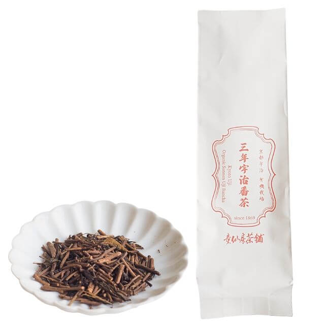 童仙房茶舗 京都宇治有機栽培 三年宇治番茶 100g
