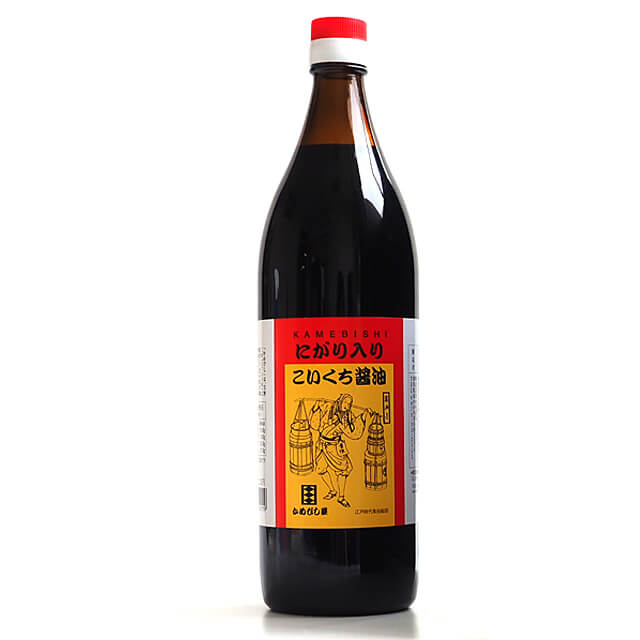 《かめびし》本醸造しょうゆ（こいくち）【900ml】